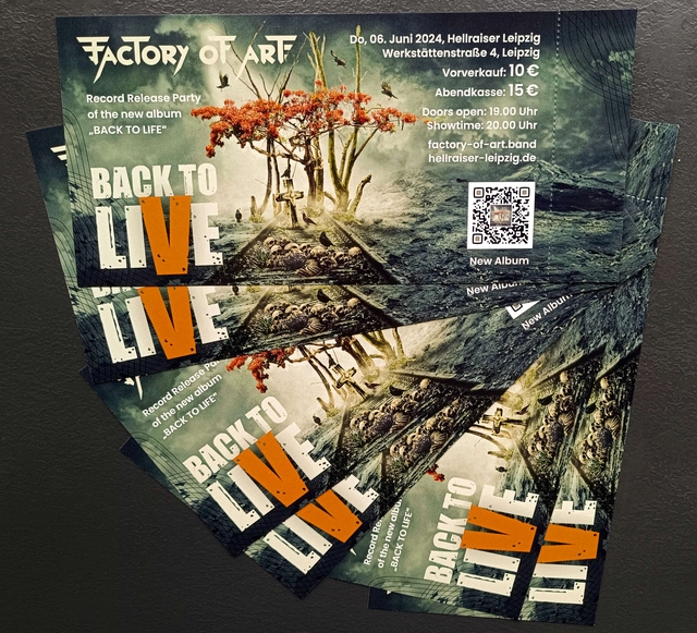 Ticket "Back To Live"