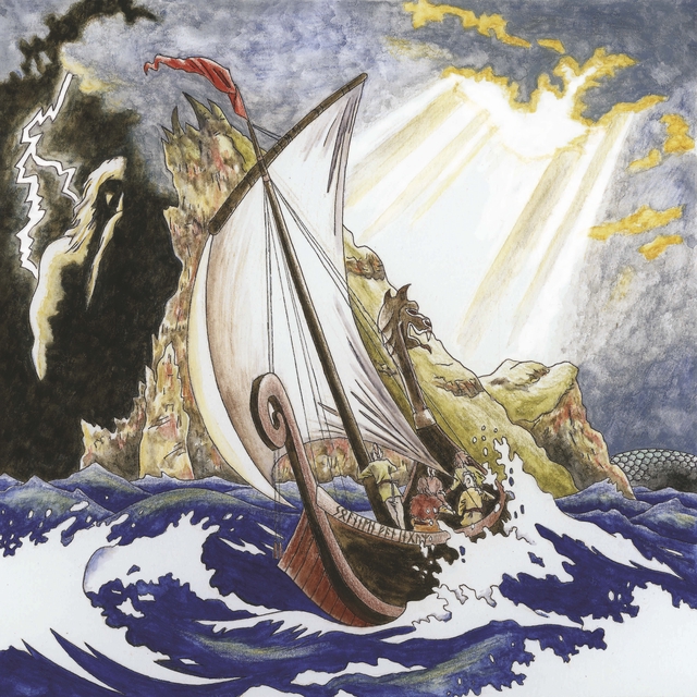 Njord - 27,5 x 27,5 cm poster 