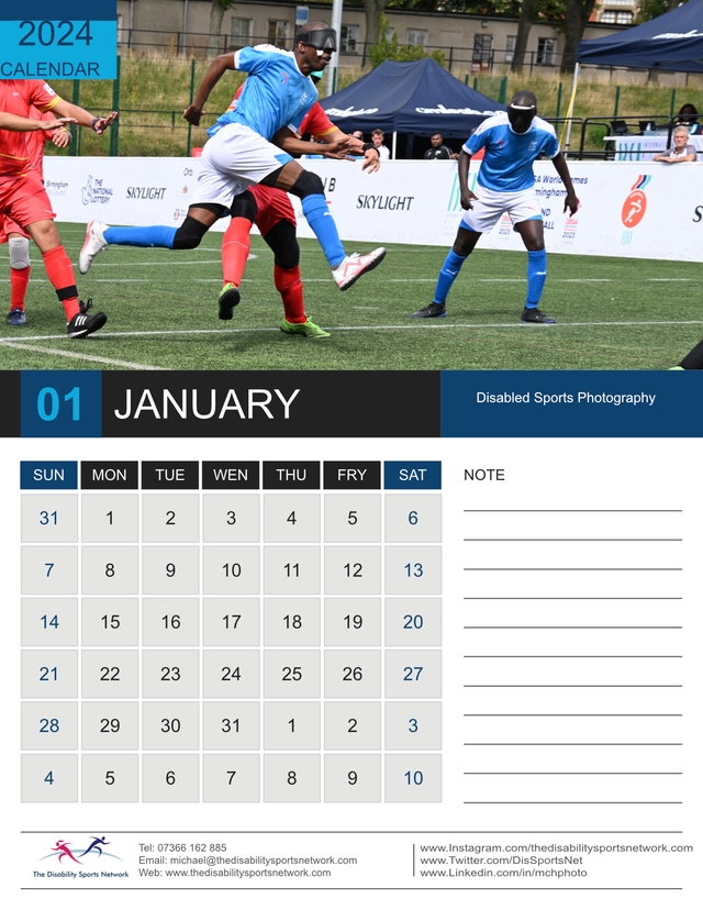 2024 A4 Calendar Black Friday special valid till 30th Nov 23