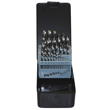 Stahlkraft HSS-G Bohrer Set 25 TLG