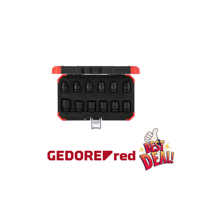  Kraftschrauber-Steckschlüssel-Satz 1/2" 12-teilig R63003012 