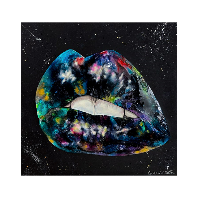 Toile Lips n°06 - 80x80 cm