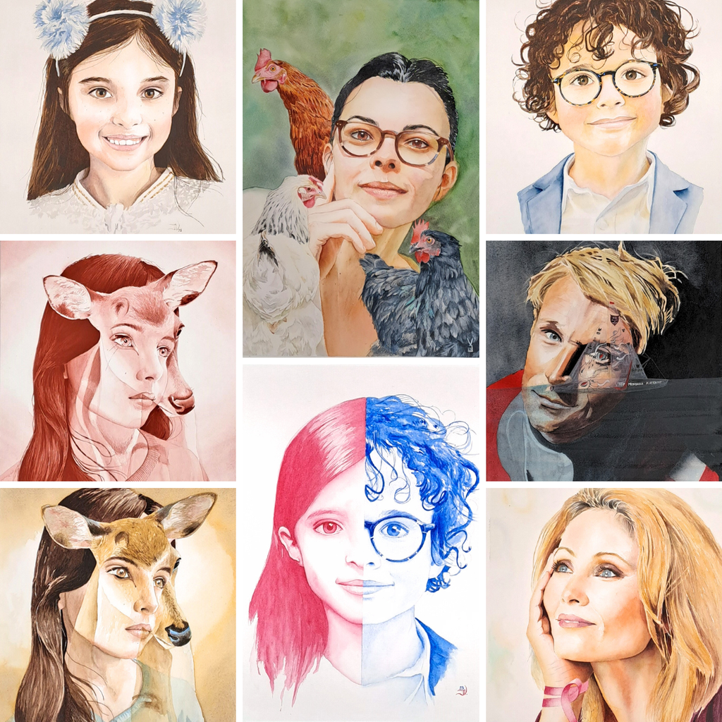 portfolio illustration mariage