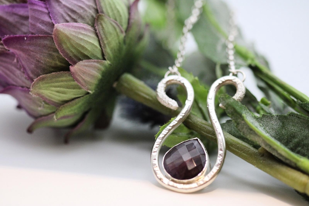 Silver and sea jewellery, handmade in Scotland . 