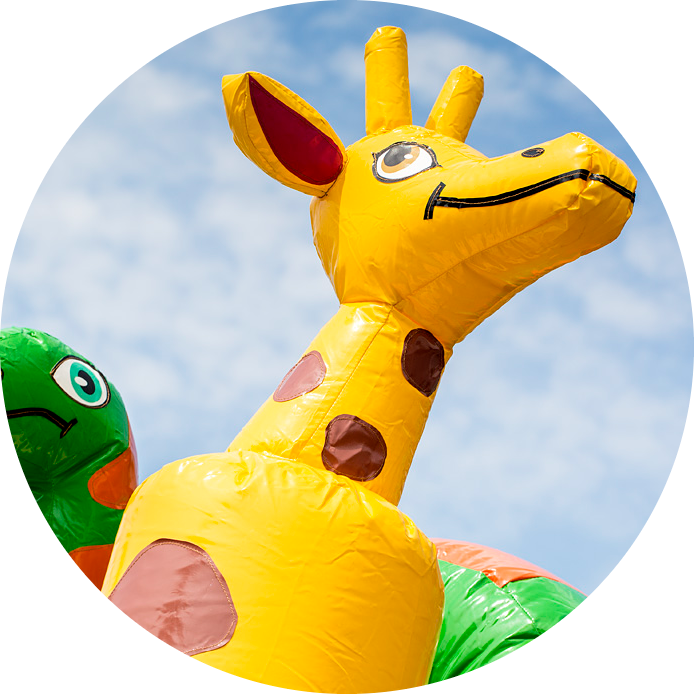 Huurprijzen Safari Bouncy Castle:
