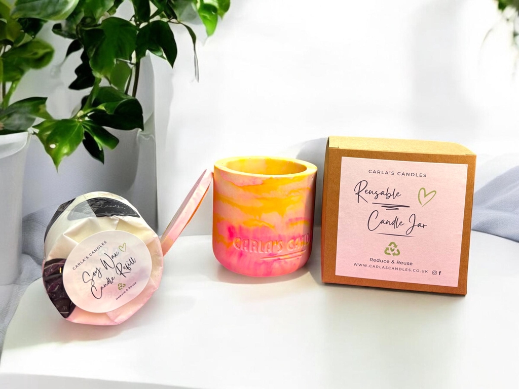 Reusable Candle Jars & Refills