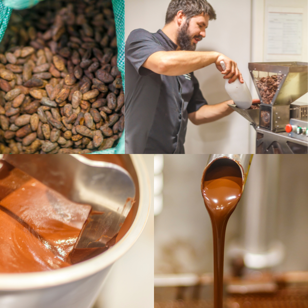 Hippolyte Vigliano chocolatier est un des chocolatier "bean to bar" (de la fève de cacao à la tablette de chocolat) à Thonon les bain dans le Chablais en Haute-Savoie. Cela offre une expérience gustative et sensoriel unique 
