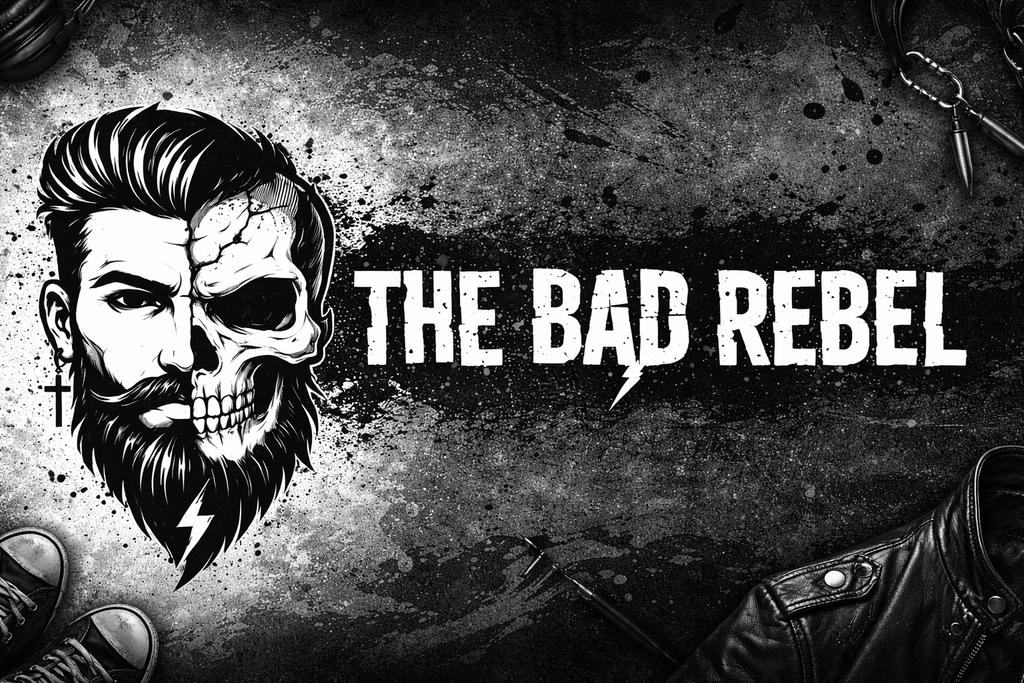 "The Bad Rebel – Bijoux Homme Faits Main au Style Alternatif"
