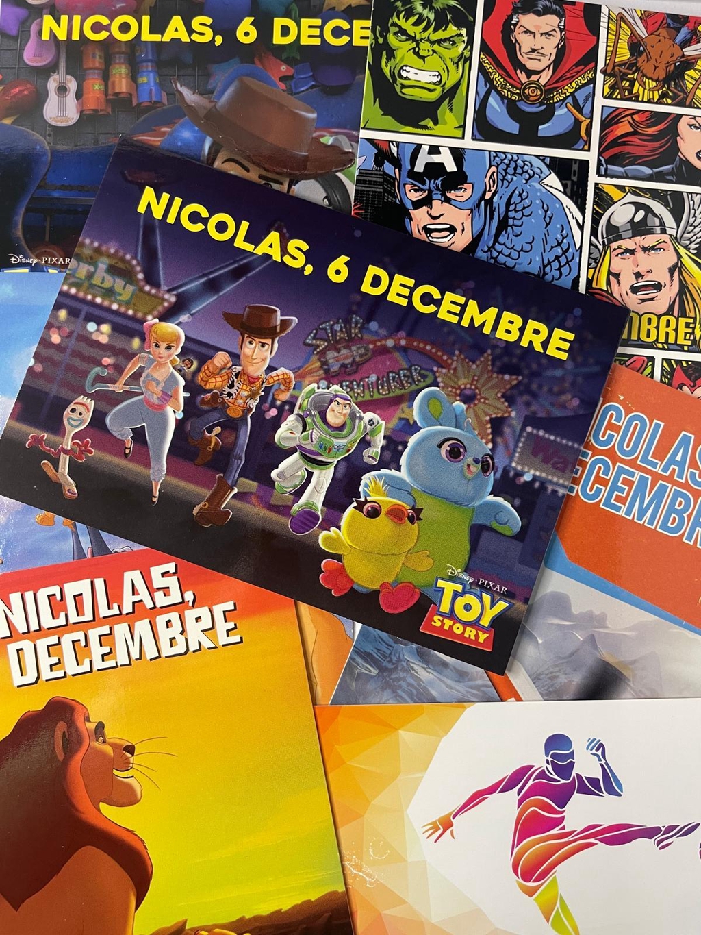 Carte de saint Nicolas