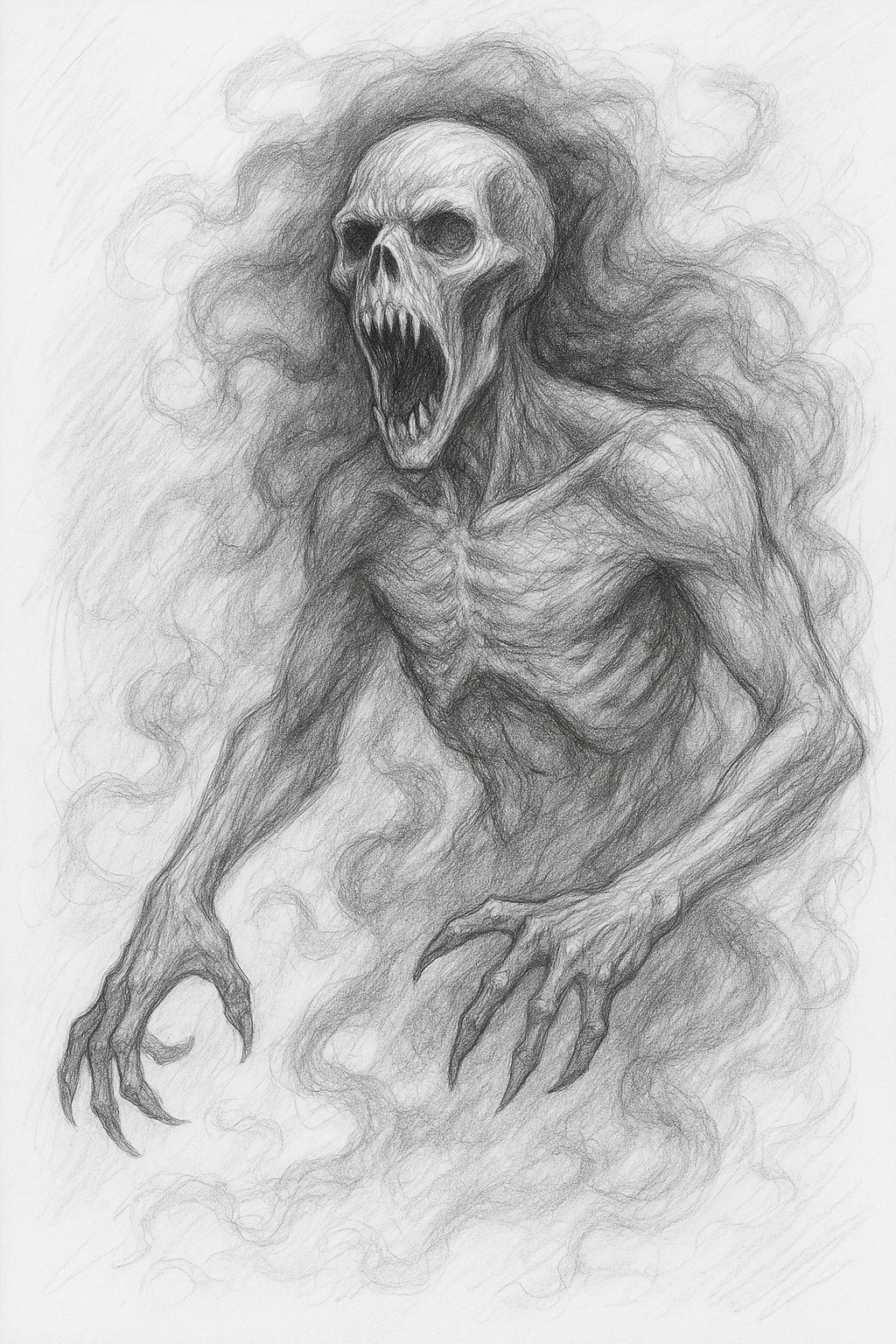 Créature fantastique en noir et blanc - Série My Fuckin Shitty Life - E.B. Ashford