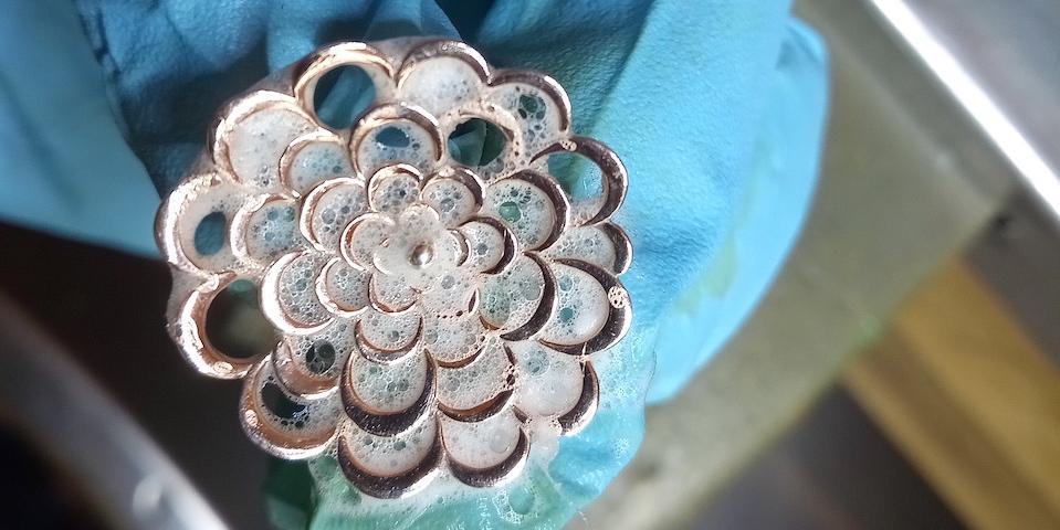 Floraison éternelle
L'art de la patin