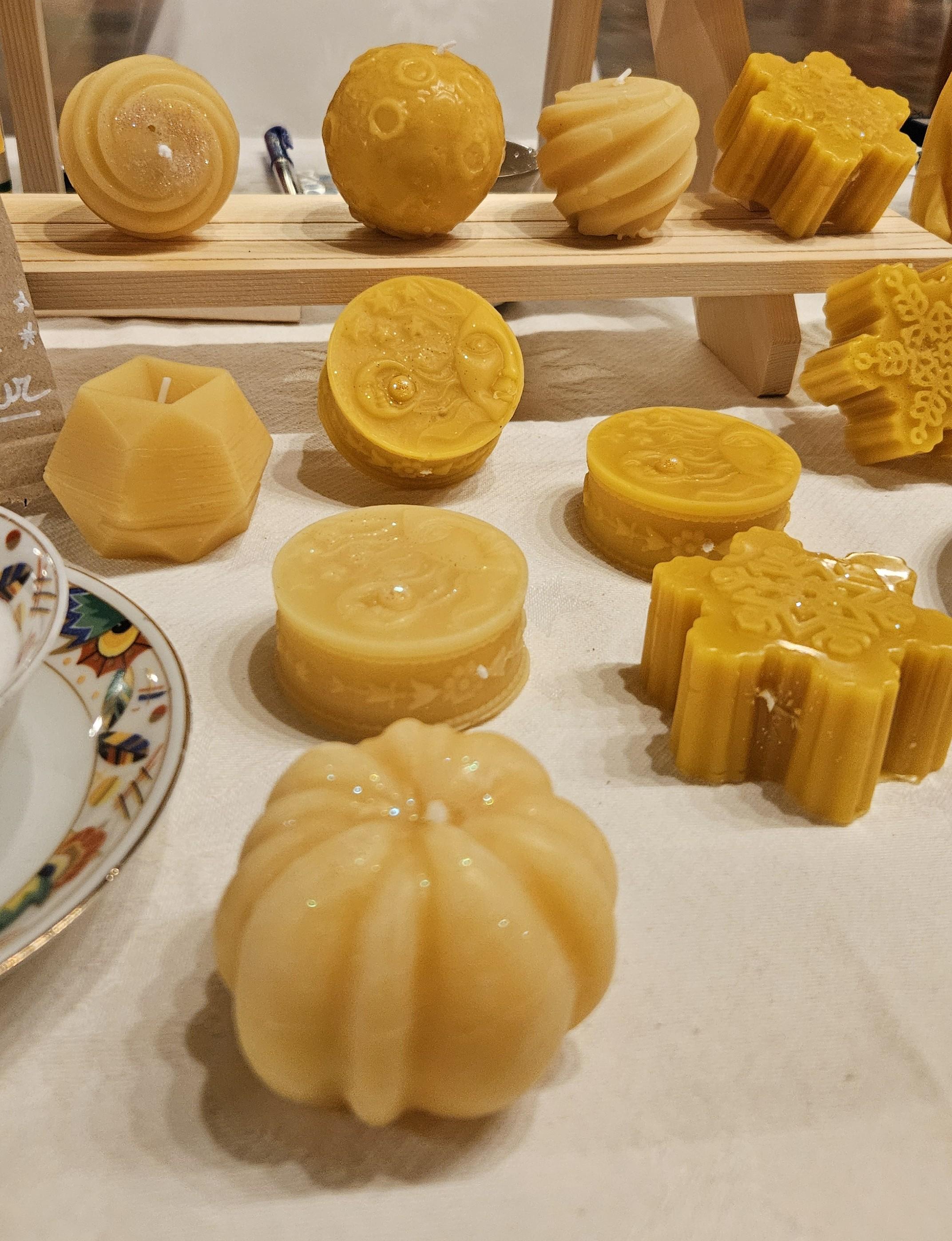 Bougies moulées
