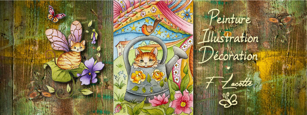 Fanette Lacotte - Peintre, illustratrice et créatrice d'objets décoratifs