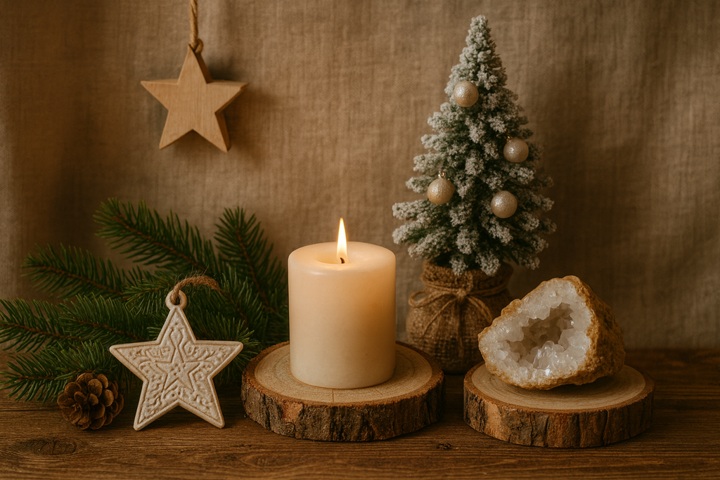 Collection de Noël – Pierres naturelles & magie des fêtes