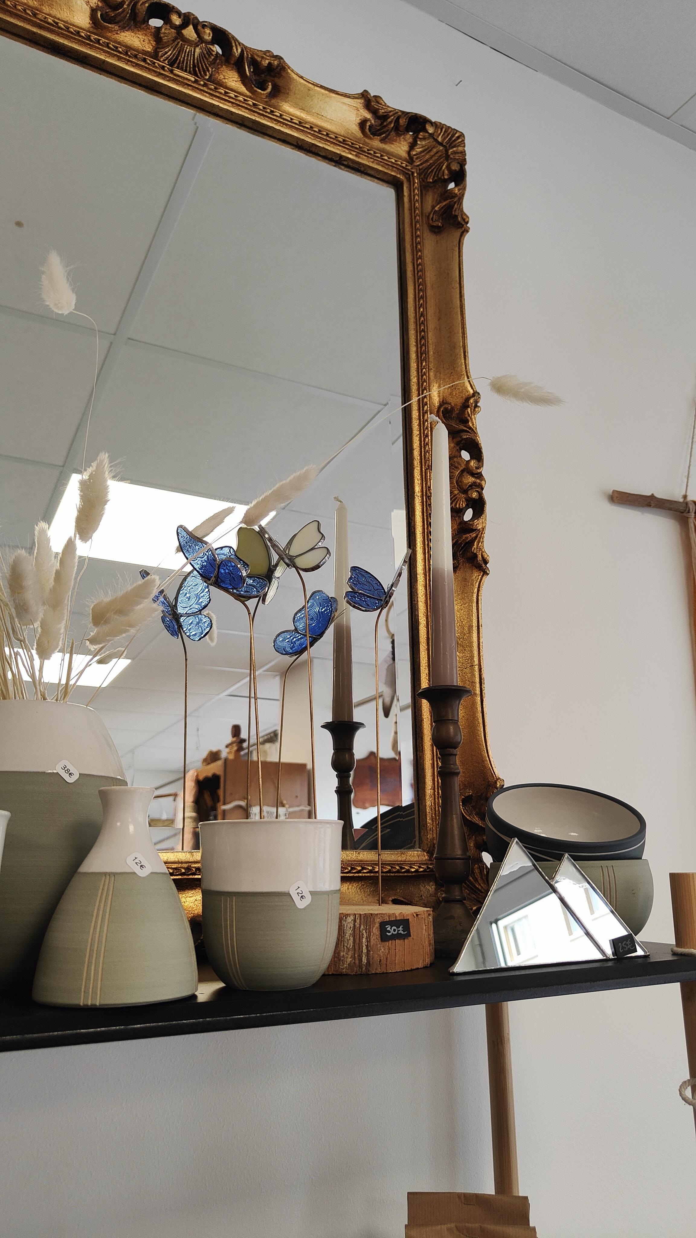Papillon sur pique, disponible à le boutique de l'atelier de 2 mains à Ugine en Savoie.
