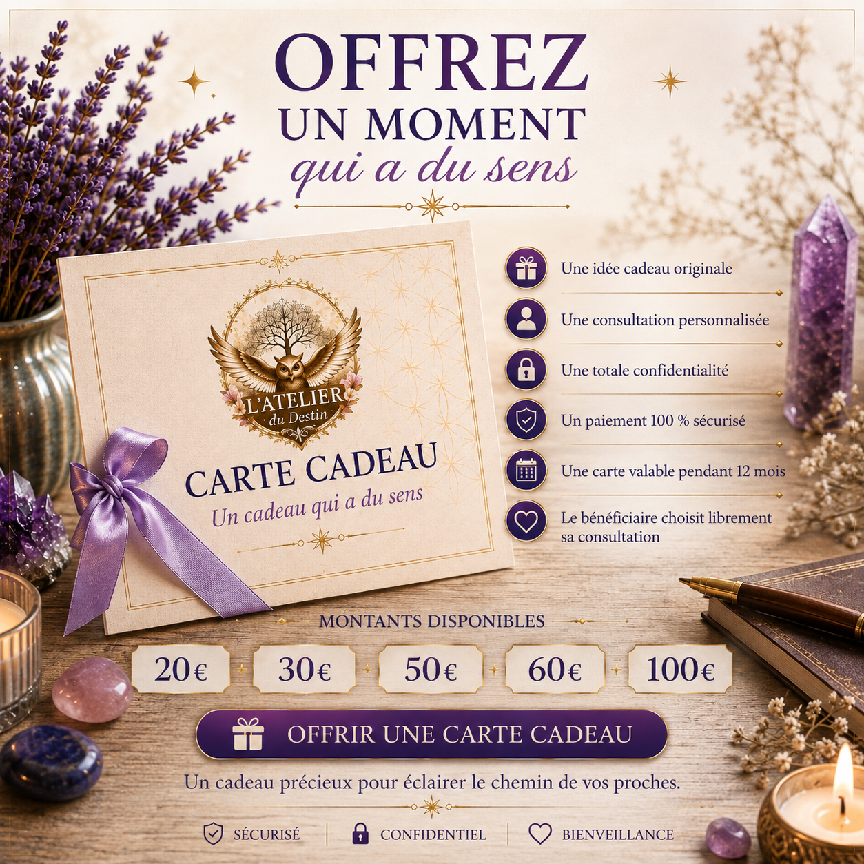Pourquoi offrir une carte cadeau ?