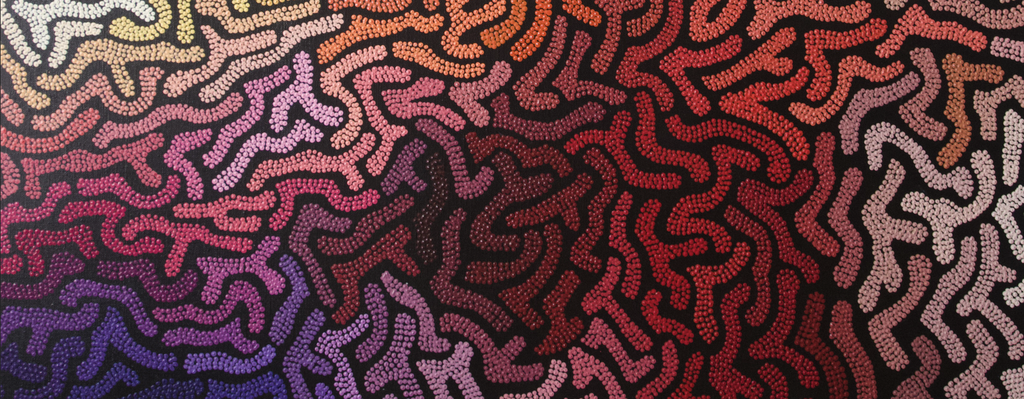 Pulse est une peinture contemporaine originale réalisée à la main par l’artiste Heike Röttger à Paris. Une composition abstraite où points, couleurs et matière créent un mouvement vibrant.