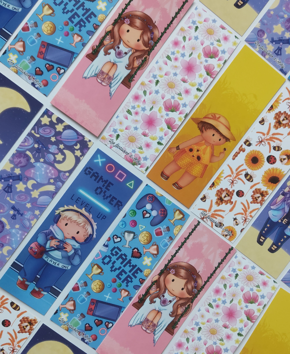 Marque pages mignons les Fantaisies d'Ahély