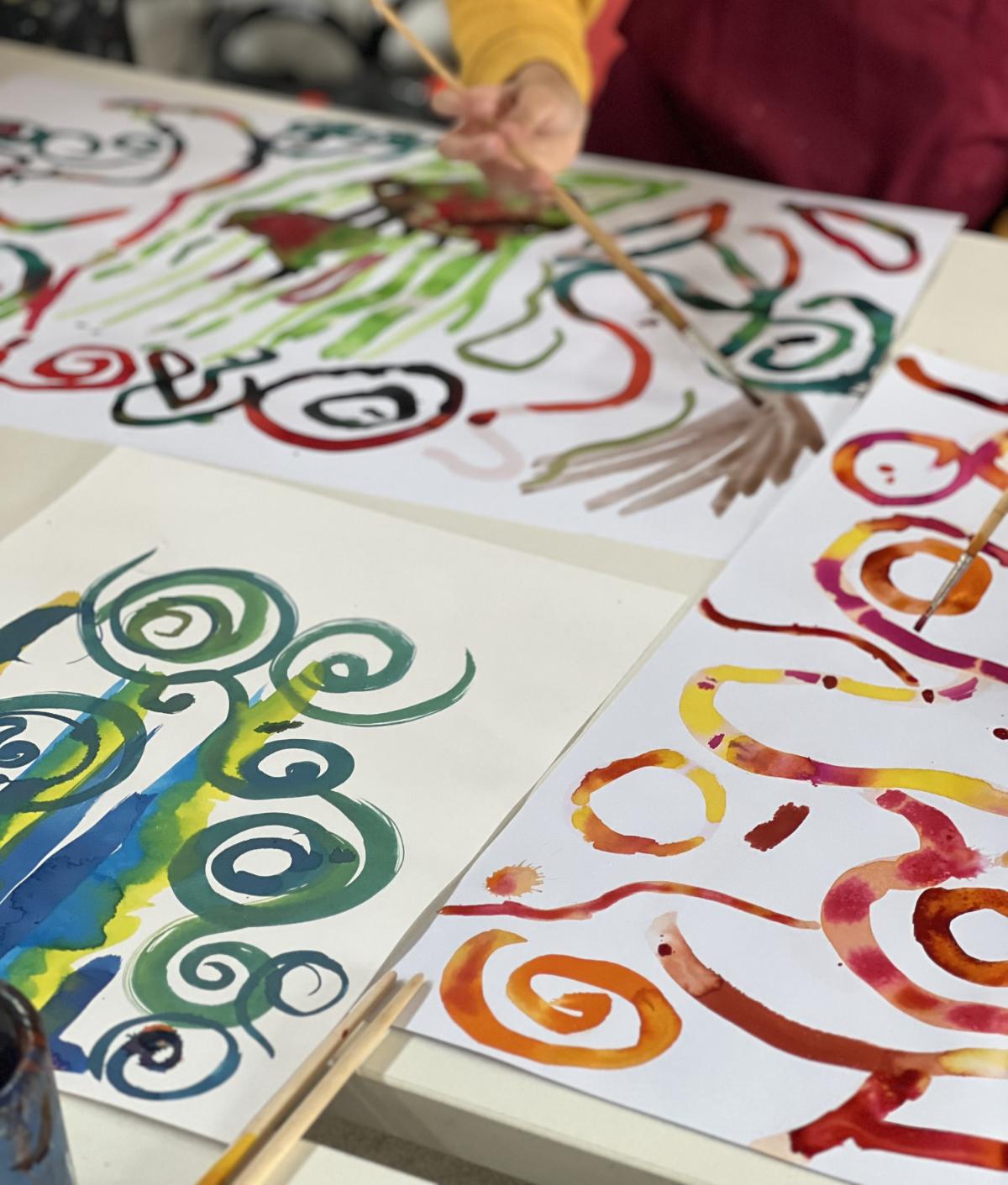 Art for your 8-15 year olds, contact us to book for Saturday Art Club, and upcoming Easter Holiday camp. At Europa School, Culham.
