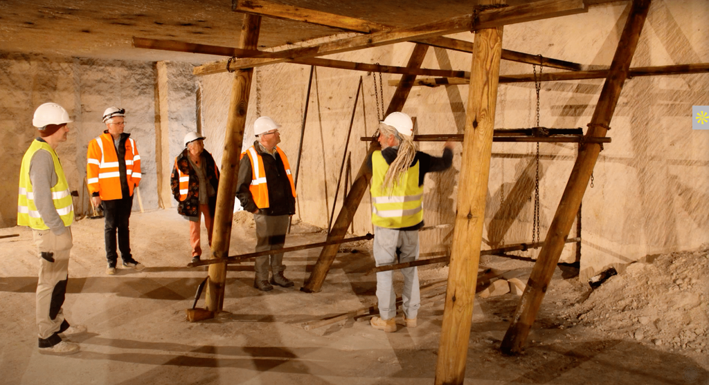 Abbaye de Valsery : Atelier carrière et extraction de la pierre le 18 octobre 2025