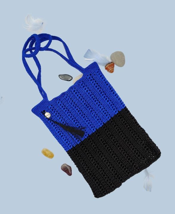 Sac à main et pochette faite au crochet par nolinecrea.