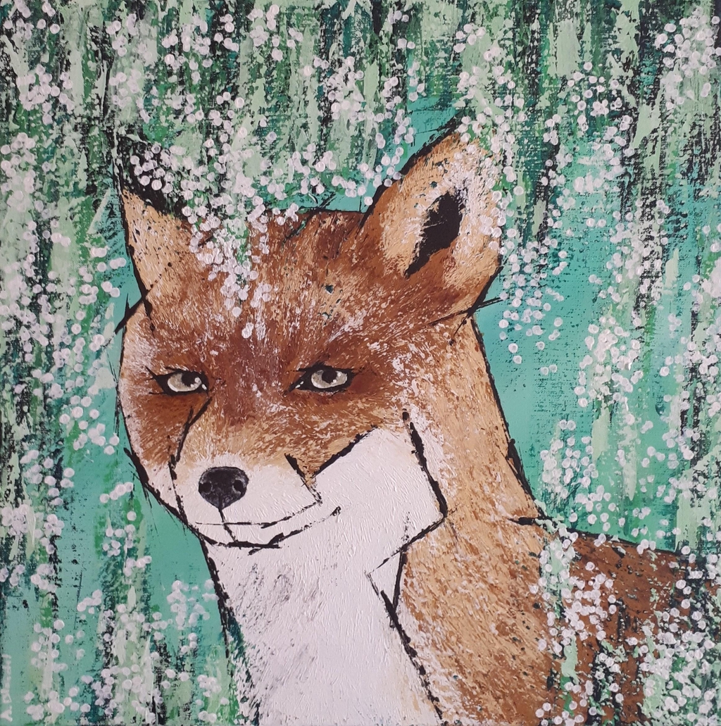 Peintures originales animaux oiseaux singes acryliques sur toile aquarelle sur papier