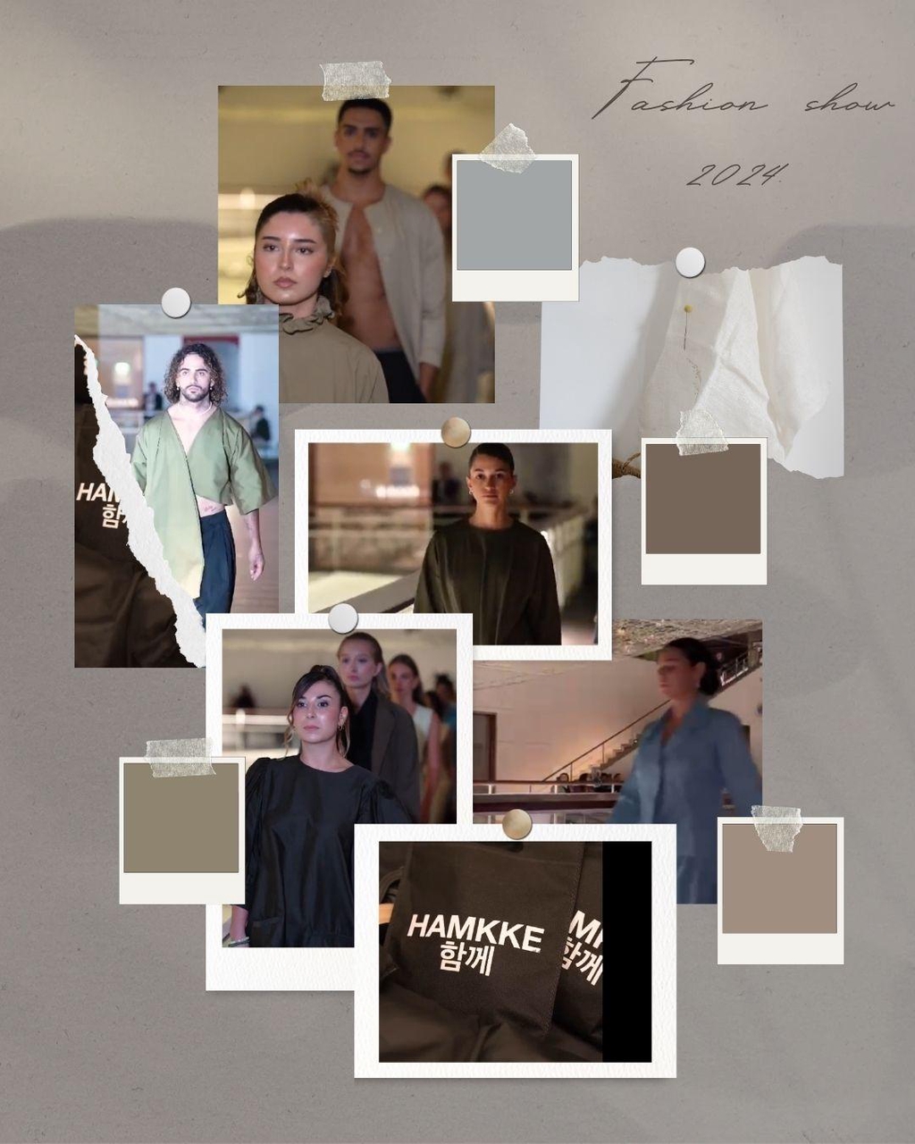 Hamkke Paris a réalisé son premier défilé en 2024 au Musée Guimet Paris 16e.