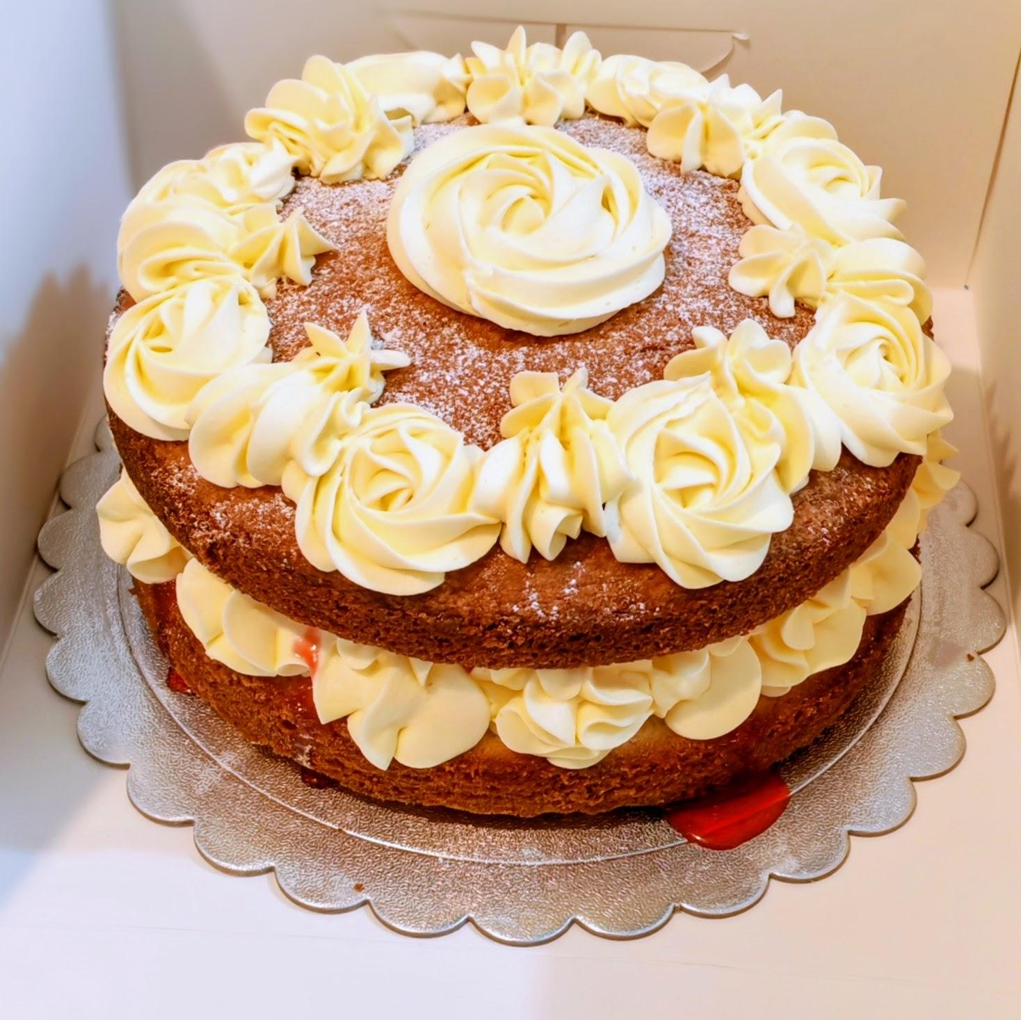Beautiful Victoria Sponge Cake