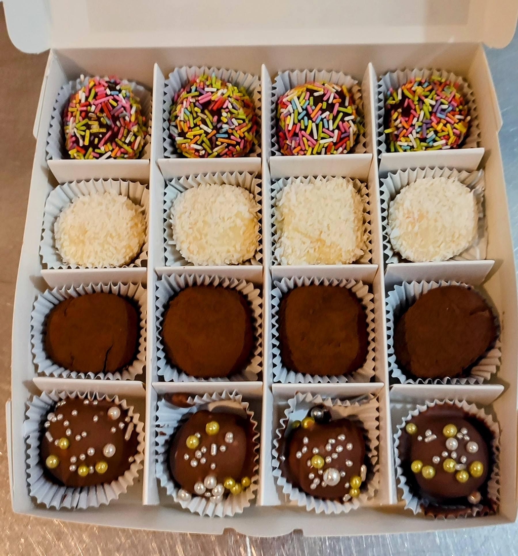 Truffles in a box