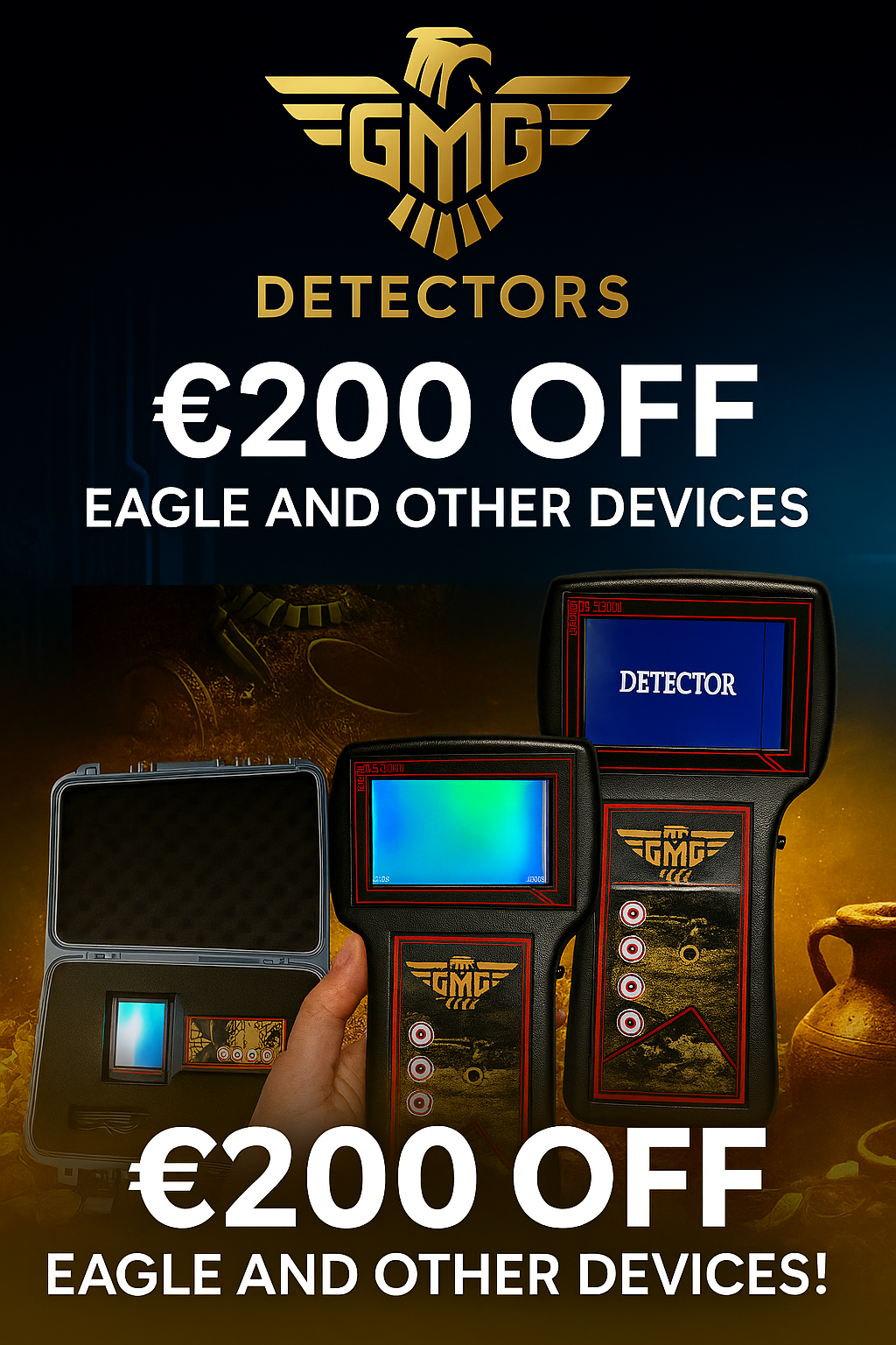 🔥 Save 200€ on All GMG Devices!
