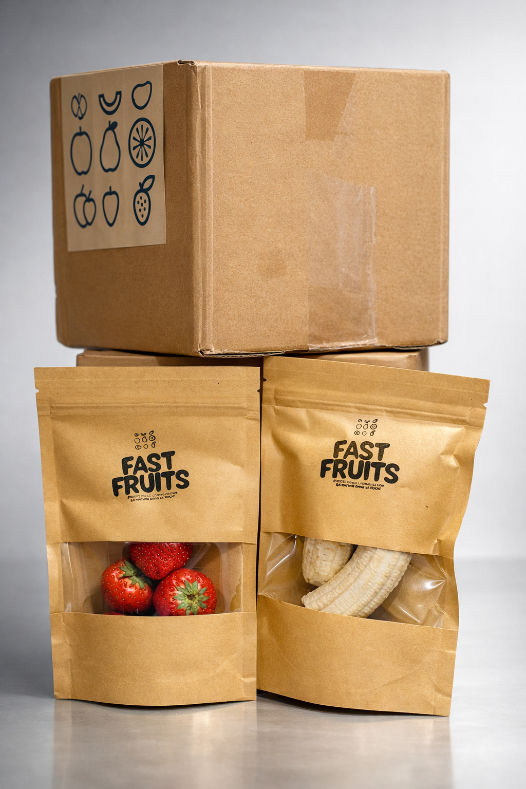 Logo officiel FAST LYOPHILISATION marque déposé FAST FRUITS 