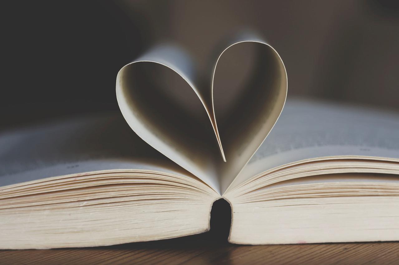 Page de livre en forme de cœur - Image par <a href="https://pixabay.com/fr/users/un-perfekt-9295476/?utm_source=link-attribution&utm_medium=referral&utm_campaign=image&utm_content=3998252">un-perfekt</a> de <a href="https://pixabay.com/fr//?utm_source=link-attribution&utm_medium=referral&utm_campaign=image&utm_content=3998252">Pixabay</a>