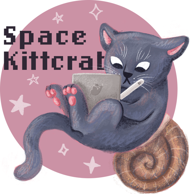 Space Kittcrab logo