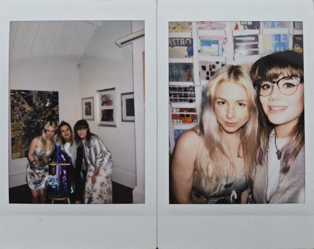 Heidi swift and peers exhibiting at the cooper art gallery barnsley 2016