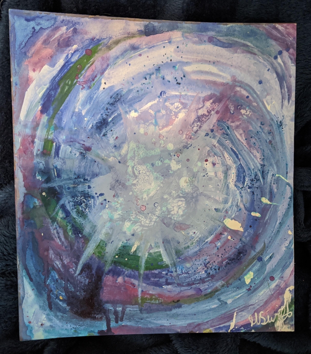 Abstract surreal portal by heidi swift 