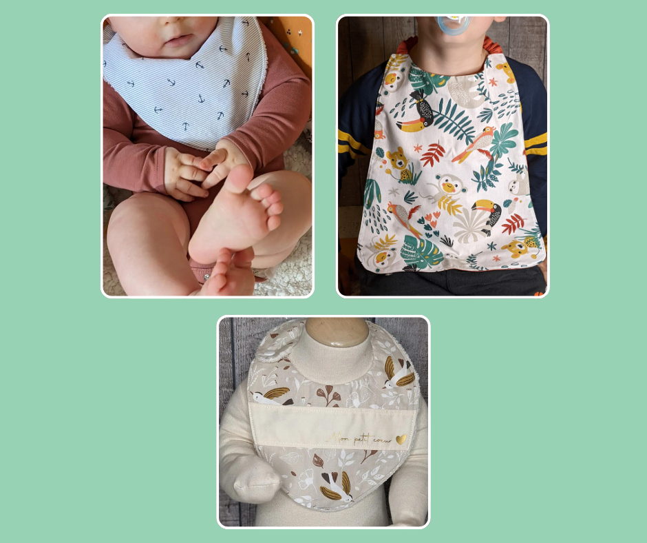 Accessoires de Table pour Enfants : Bavoirs et Serviettes Faits Main

"Offrez à votre enfant des accessoires de table faits main : bavoirs et serviettes maternelles alliant confort, praticité et douceur."