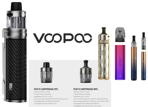 wanzavape, voopoo, sigarette elettroniche, Drag X2 PNP, Doric Glaxy S1, Doric 60 Pro, Argus G2 Mini, pod, resistenze, porto ceresio