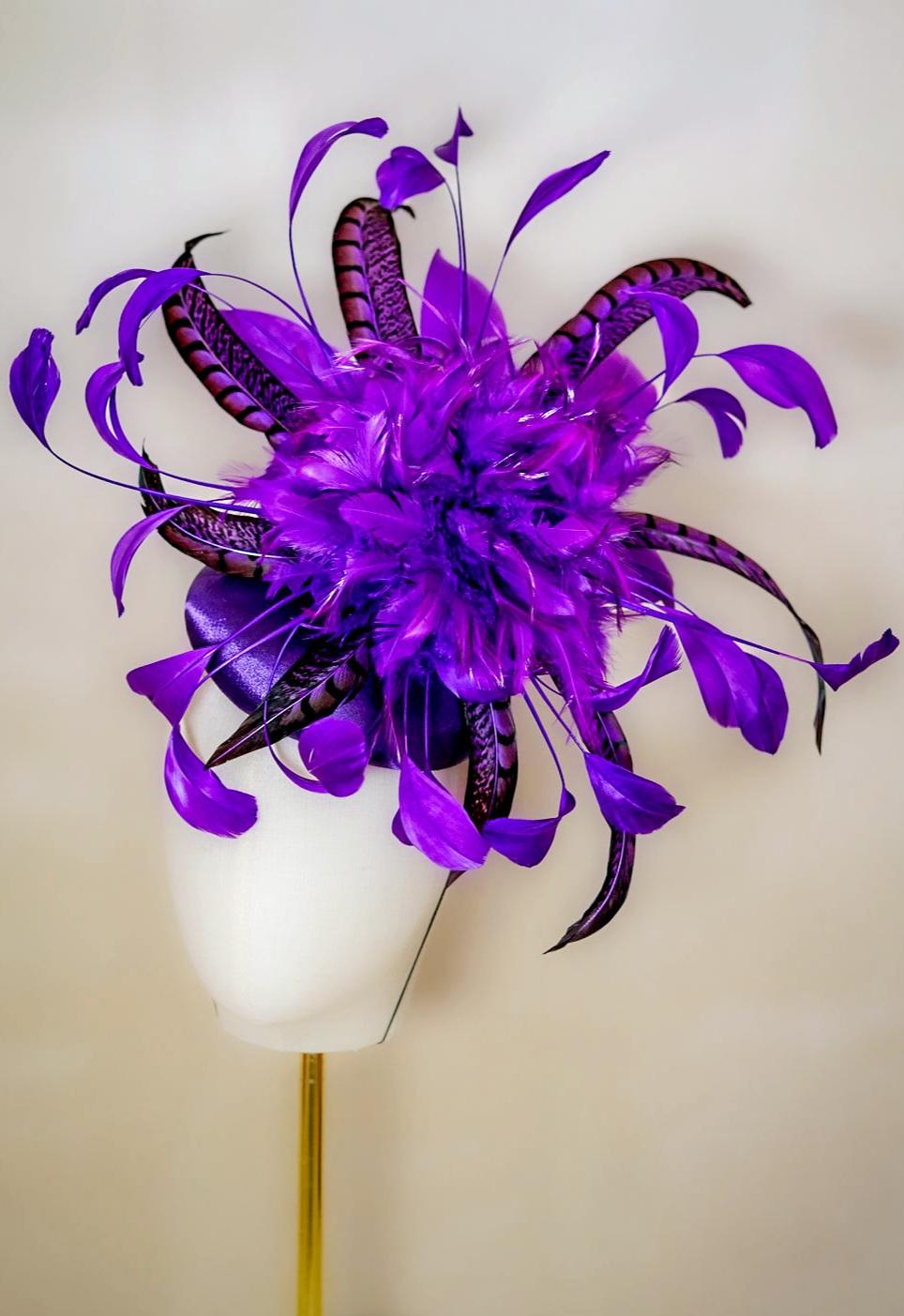 Handcrafted millinery by Alison Amanda Milliner UK