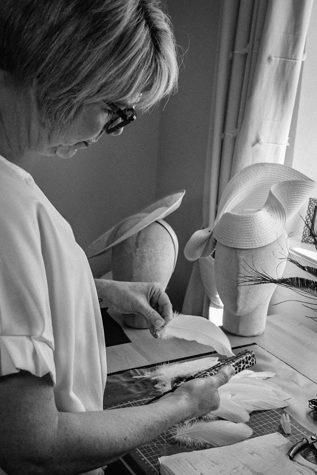 Handcrafted millinery by Alison Amanda Milliner UK