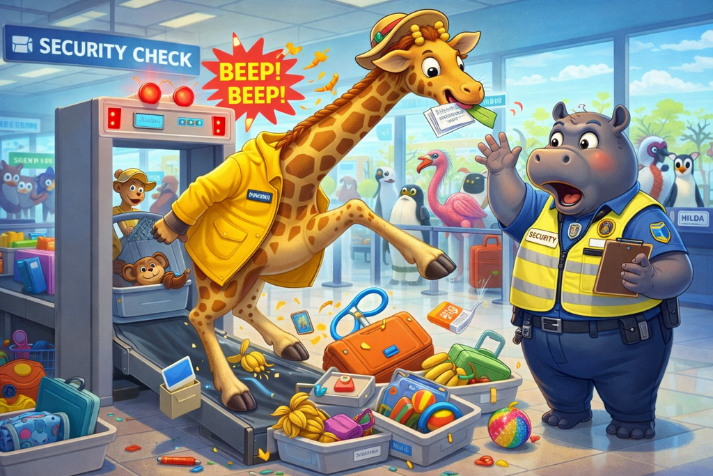 Chaos at the airport 