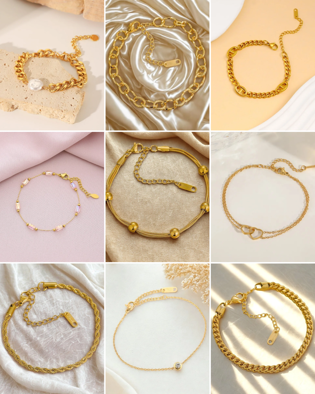 Découvrez notre incroyable collection de bracelets 
