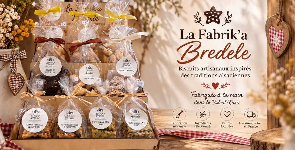 Biscuits artisanaux inspirés des traditions alsaciennes – La Fabrik’a Bredele