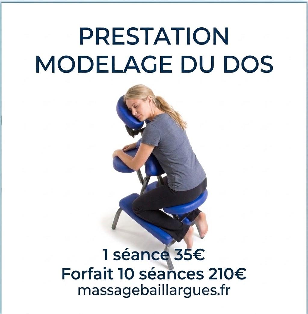 Dénouez vos tensions
Allégez votre stress à Baillargues
Le modelage du dos soulagera vos tensions et votre stress
idéalement situé à proximité de Mauguio Castries Lunel et Montpellier
massagebaillargues.fr vous accueille du lundi au samedi inclus