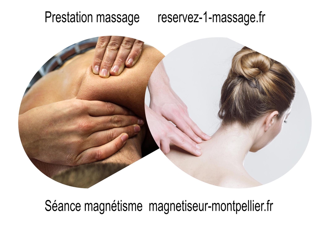 Prestation Massage
Séance magnétisme 
à Baillargues 
Ou à domicile Montpellier Mauguio Le crès Carnon La Grande motte Nîmes Sommières 
Sète Cap d'Agde 