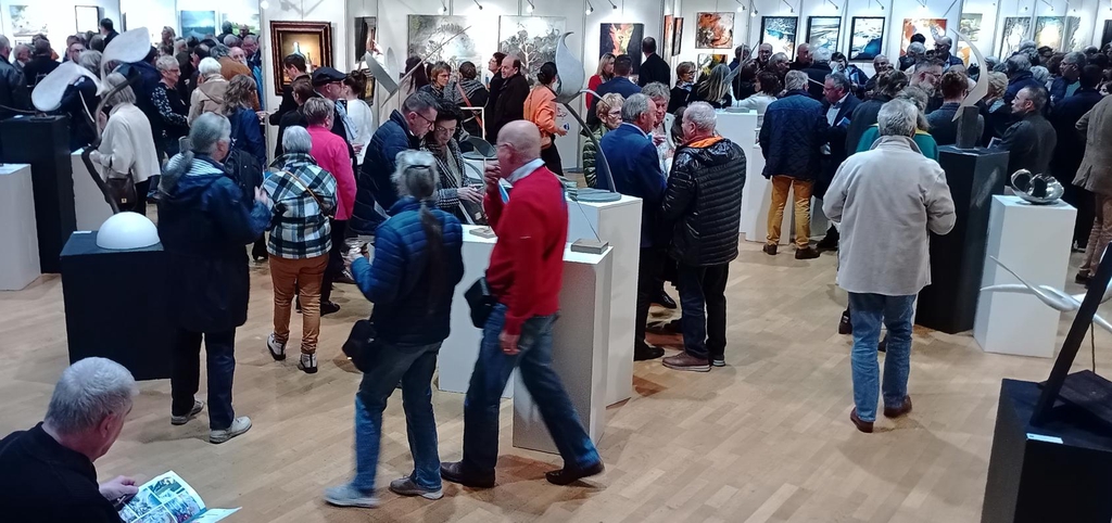 novembre 2023, vernissage de l'exposition d'Ernée (invité d'honneur)