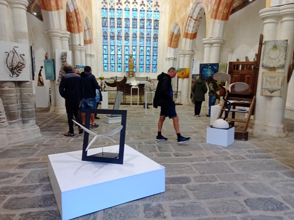 septembre 2025, Symbiose, à la chapelle Saint Jacques , Merléac