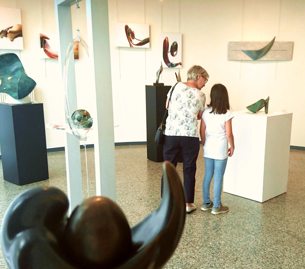 été 2018, exposition à la Rotonde, galerie municipale de Lanester