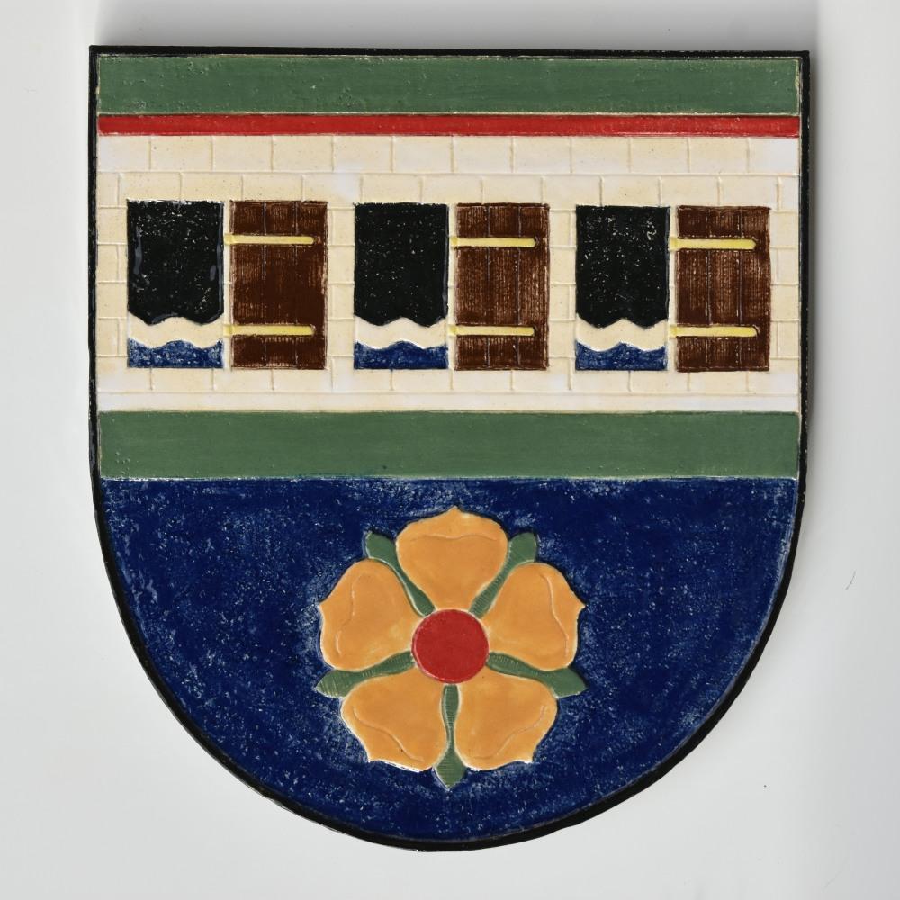 Keramický znak obce na zakázku