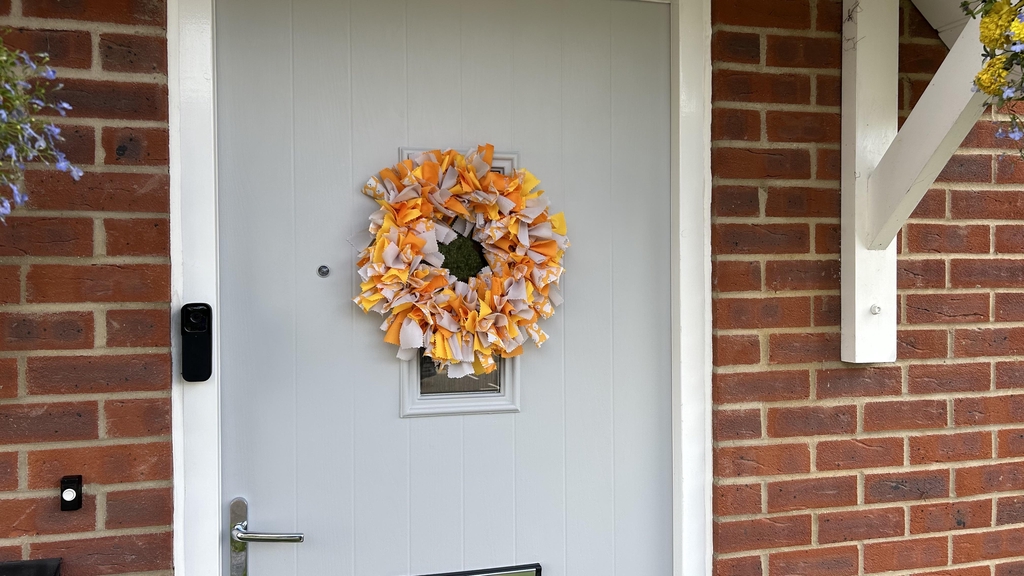 Handmade Fabric Wreaths & Bunting