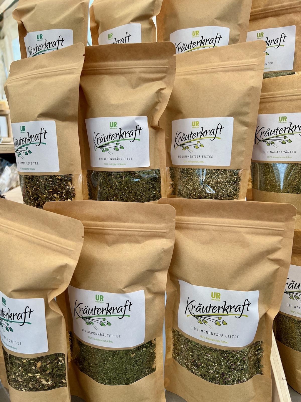 Wohltuende Teemischungen